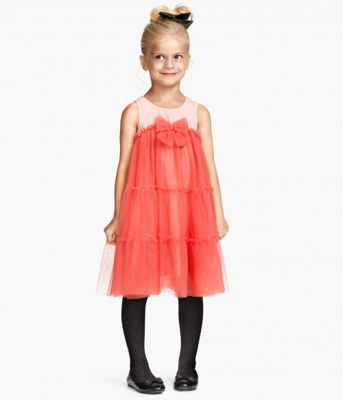  Tulle Coral dress 